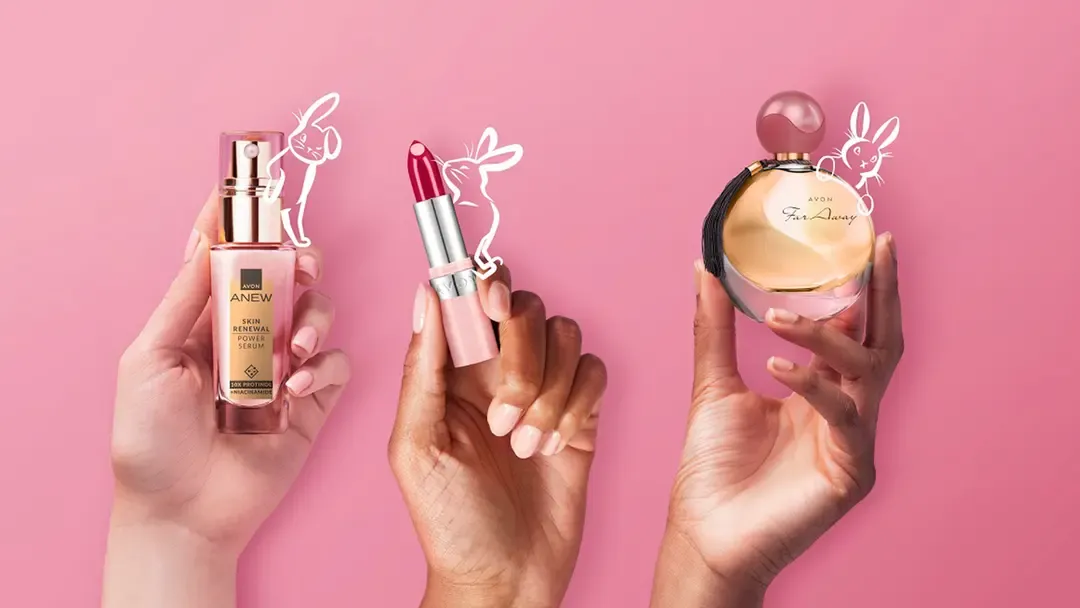 Avon brendining barcha kosmetik vositalari va shaxsiy gigiena mahsulotlari Cruelty Free International tashkiloti va Leaping Bunny dasturi tomonidan faxr bilan tasdiqlangan.